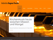 Tablet Screenshot of dagmar-penzlin.de